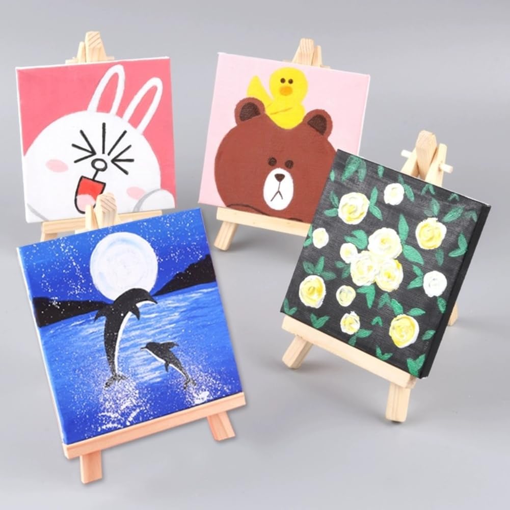 12 Pack 9 Inch Wood Easels