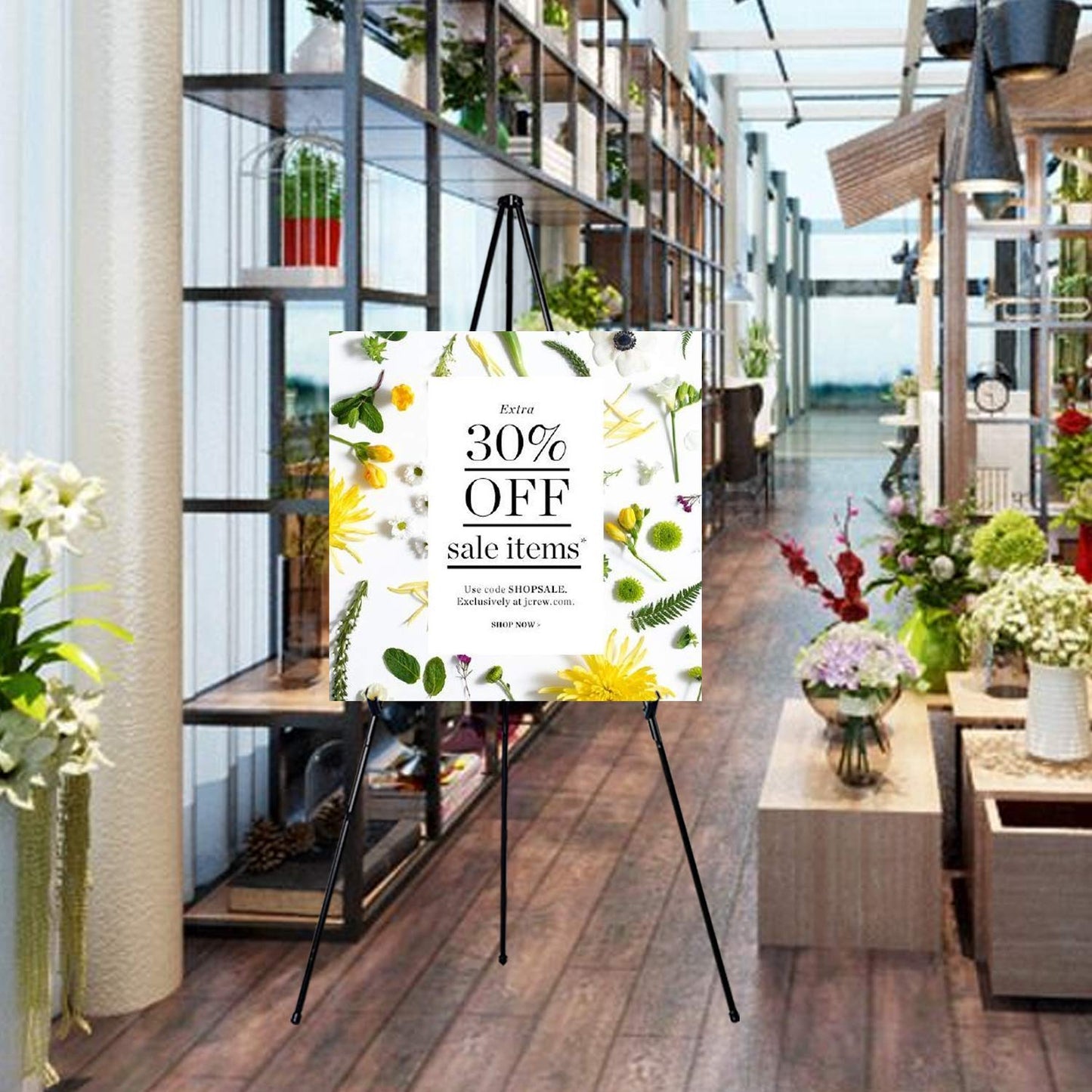 63" Folding Easel Stand for Display