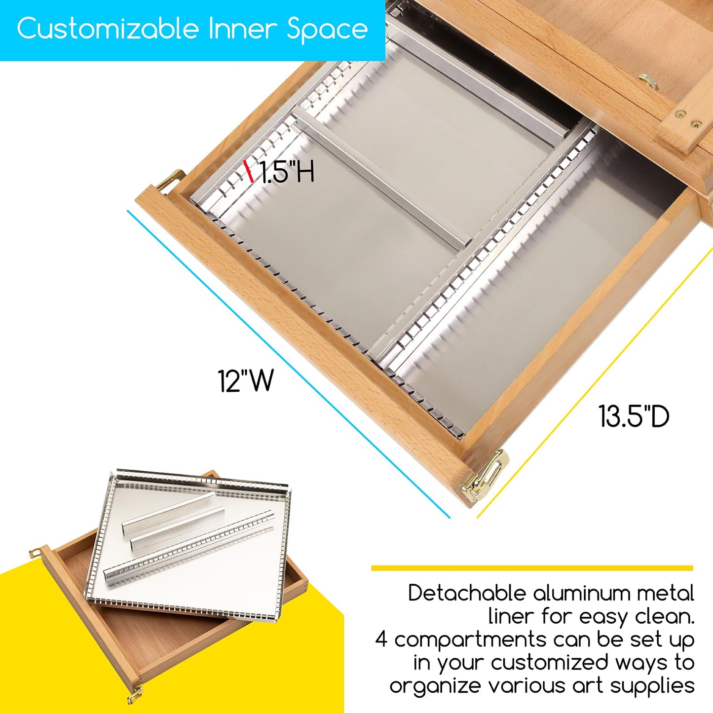 Caballete de mesa Studio Sketchbox