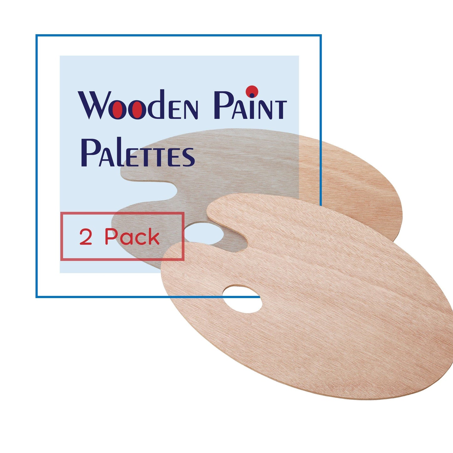 Wooden Paint Palette