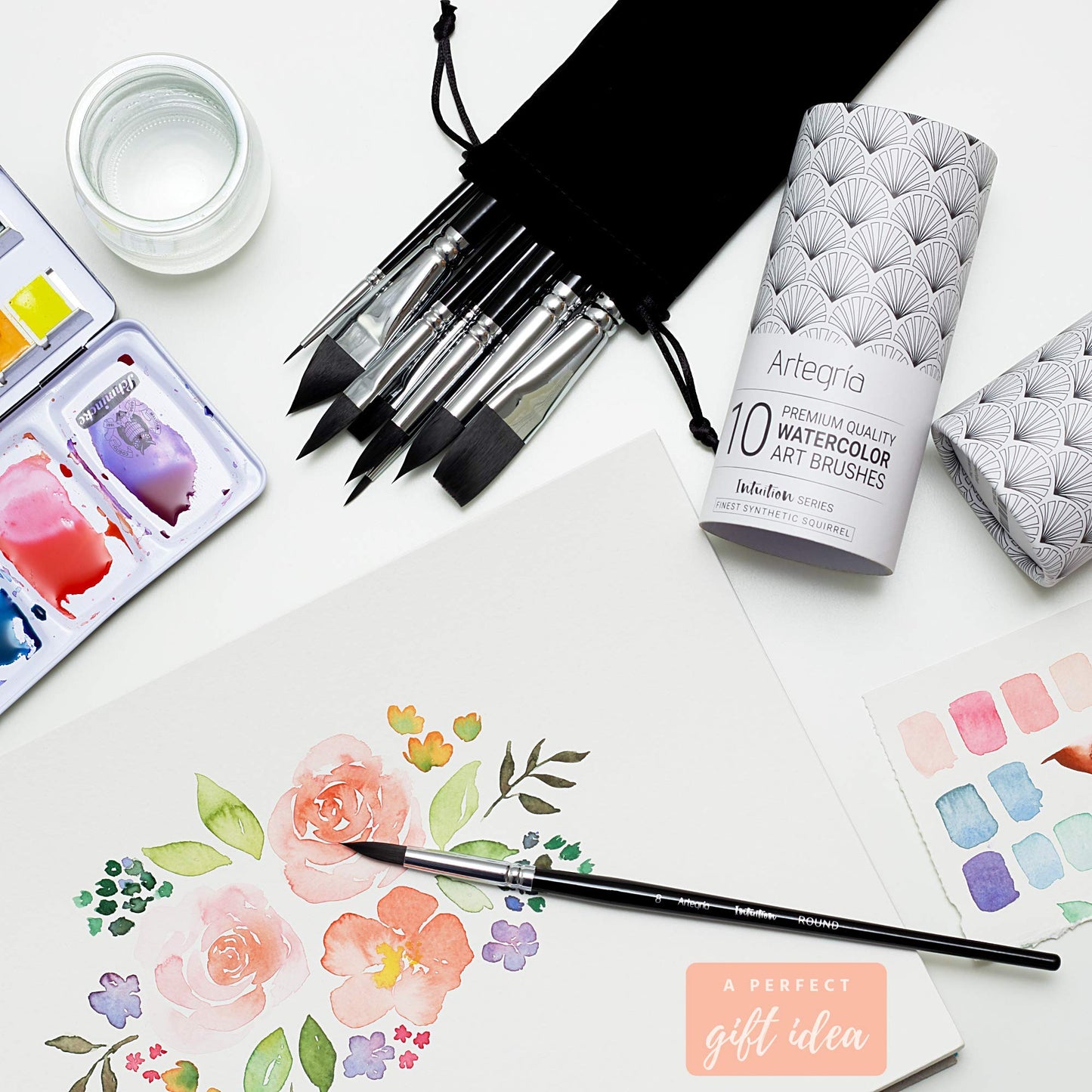 Watercolor Brush Set