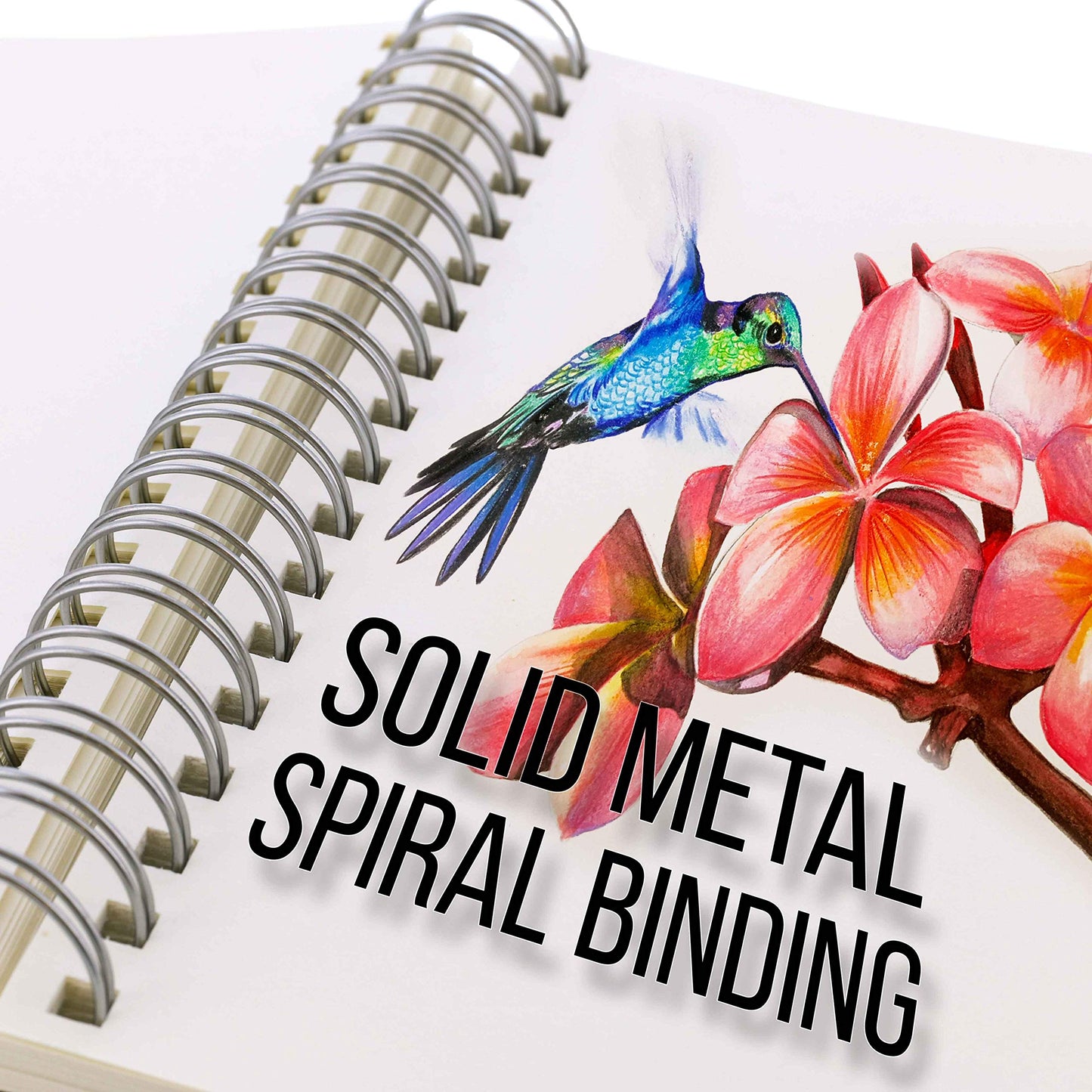 Top Spiral Bound Sketch Book Pad